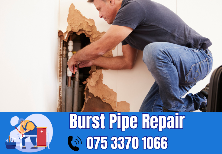 burst pipe repair Folkestone